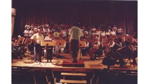 Grabación “Atardecer” con la Orquesta Sinfónica de Asturias. (1993)