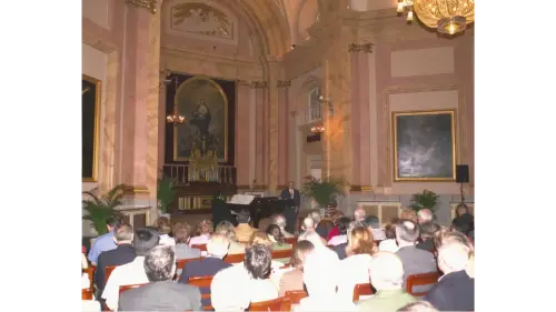 Concierto en la Capilla del Palacio del Pardo con Mario Bernardo. (2014)